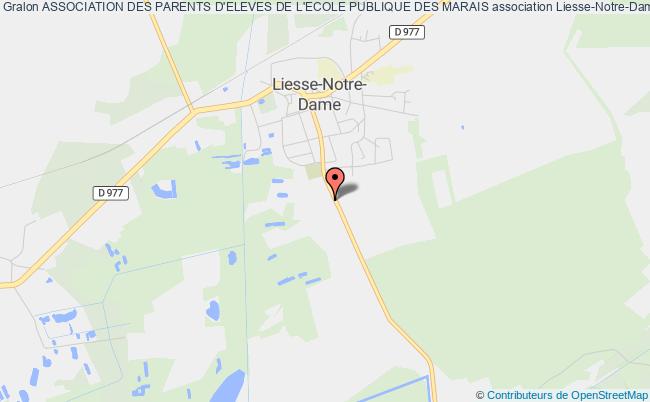 plan association Association Des Parents D'eleves De L'ecole Publique Des Marais Liesse-Notre-Dame