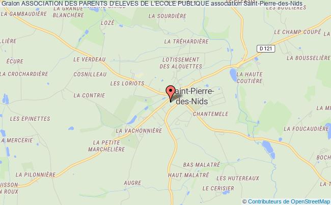 plan association Association Des Parents D'eleves De L'ecole Publique Saint-Pierre-des-Nids