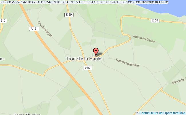 plan association Association Des Parents D'ÉlÈves De L'École RenÉ Bunel Trouville-la-Haule