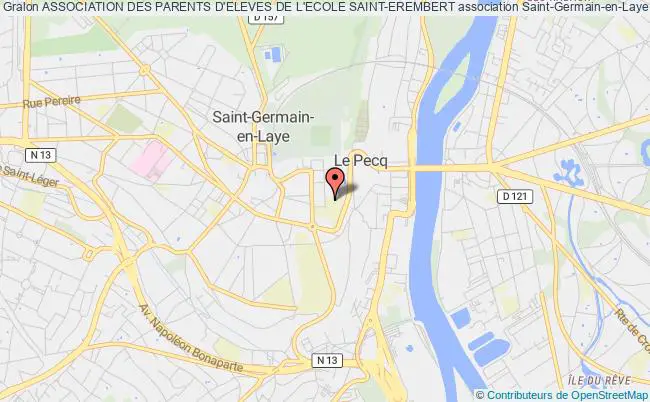 plan association Association Des Parents D'eleves De L'ecole Saint-erembert Saint-Germain-en-Laye
