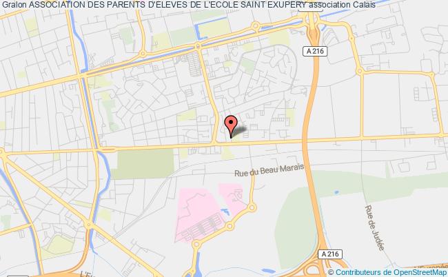 plan association Association Des Parents D'eleves De L'ecole Saint Exupery Calais