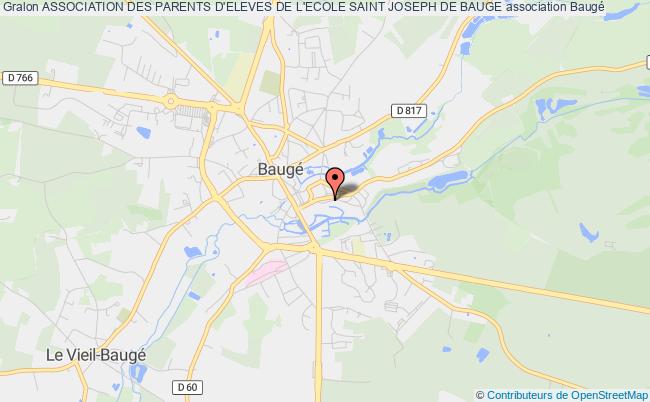 plan association Association Des Parents D'eleves De L'ecole Saint Joseph De Bauge 