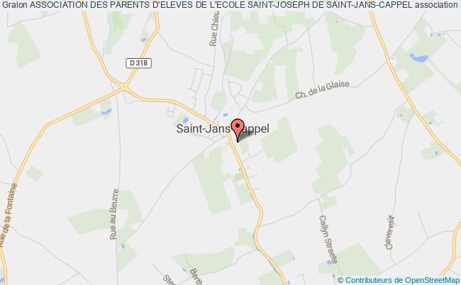 plan association Association Des Parents D'eleves De L'ecole Saint-joseph De Saint-jans-cappel Saint-Jans-Cappel