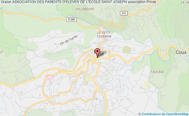 ASSOCIATION DES PARENTS D'ELEVES DE L'ECOLE SAINT JOSEPH