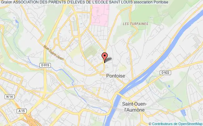 plan association Association Des Parents D'eleves De L'ecole Saint Louis Pontoise
