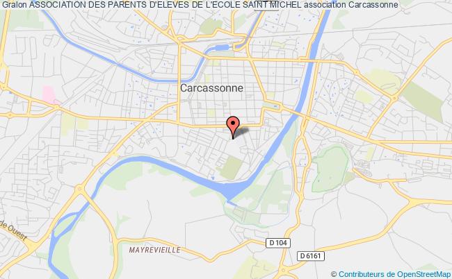 plan association Association Des Parents D'eleves De L'ecole Saint Michel Carcassonne