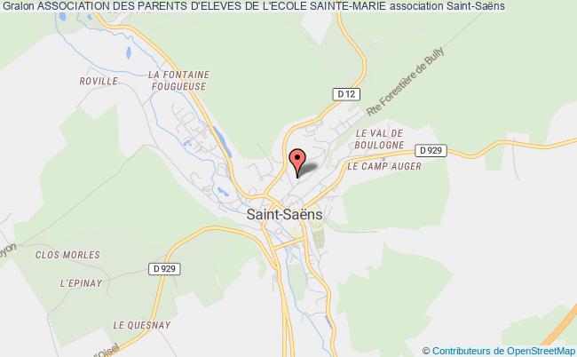 ASSOCIATION DES PARENTS D'ELEVES DE L'ECOLE SAINTE-MARIE
