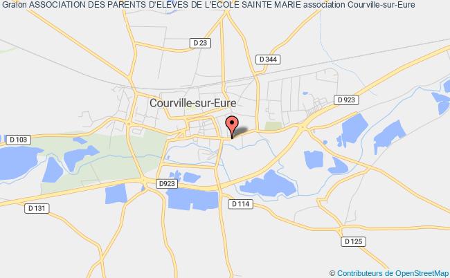 plan association Association Des Parents D'eleves De L'ecole Sainte Marie Courville-sur-Eure