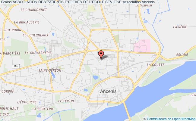 plan association Association Des Parents D'eleves De L'ecole Sevigne Ancenis-Saint-Géréon