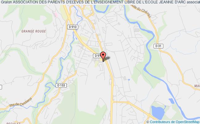 ASSOCIATION DES PARENTS D'ELEVES DE L'ENSEIGNEMENT LIBRE DE L'ECOLE JEANNE D'ARC