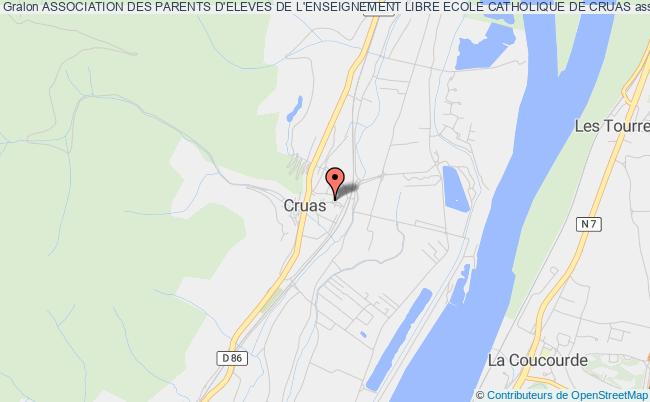 ASSOCIATION DES PARENTS D'ELEVES DE L'ENSEIGNEMENT LIBRE ECOLE CATHOLIQUE DE CRUAS