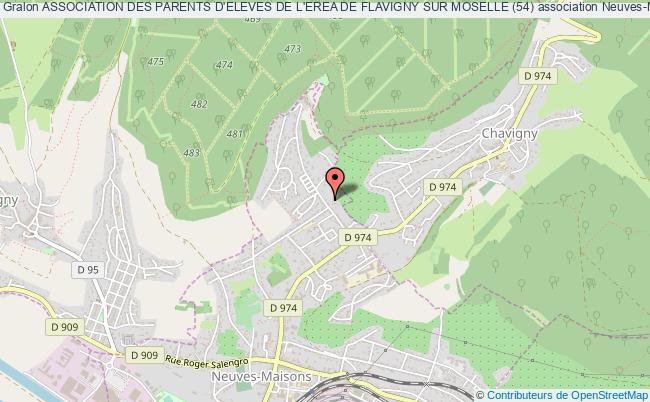 plan association Association Des Parents D'eleves De L'erea De Flavigny Sur Moselle (54) Neuves-Maisons