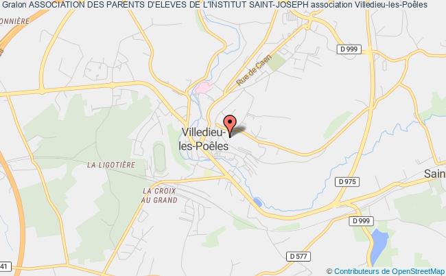 plan association Association Des Parents D'eleves De L'institut Saint-joseph Villedieu-les-Poêles