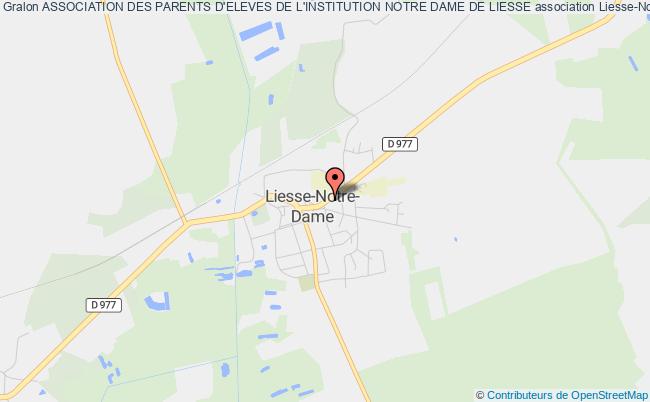 plan association Association Des Parents D'eleves De L'institution Notre Dame De Liesse Liesse-Notre-Dame