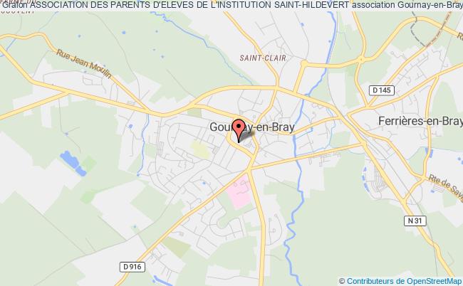 plan association Association Des Parents D'eleves De L'institution Saint-hildevert Gournay-en-Bray