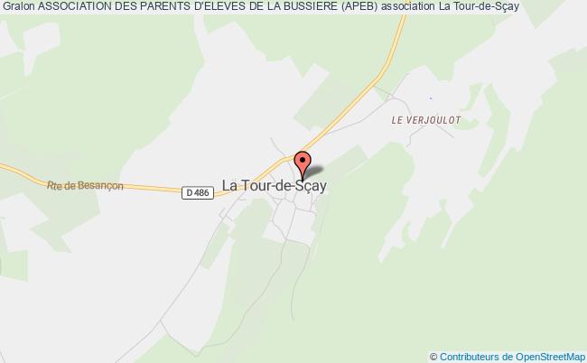 plan association Association Des Parents D'eleves De La Bussiere (apeb) La Tour-de-Sçay