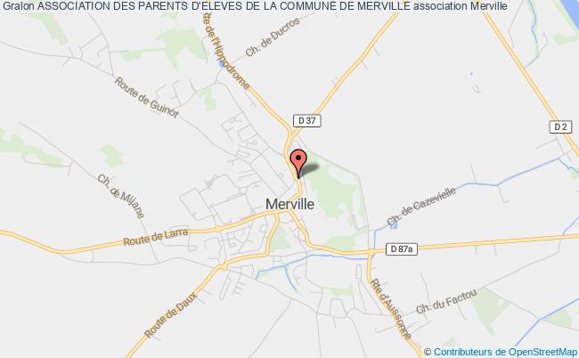 plan association Association Des Parents D'eleves De La Commune De Merville Merville
