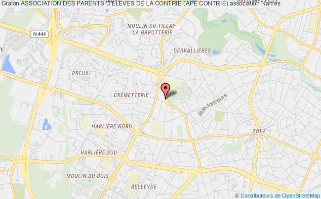 plan association Association Des Parents D'eleves De La Contrie (ape Contrie) Nantes