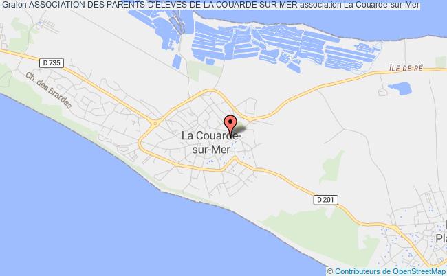 plan association Association Des Parents D'eleves De La Couarde Sur Mer Couarde-sur-Mer