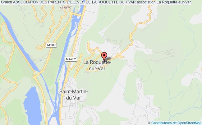 plan association Association Des Parents D'eleves De La Roquette Sur Var La    Roquette-sur-Var