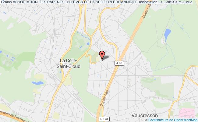 plan association Association Des Parents D'eleves De La Section Britannique La    Celle-Saint-Cloud