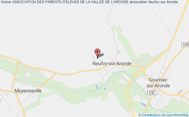 plan association Association Des Parents D'ÉlÈves De La VallÉe De L'aronde Neufvy-sur-Aronde