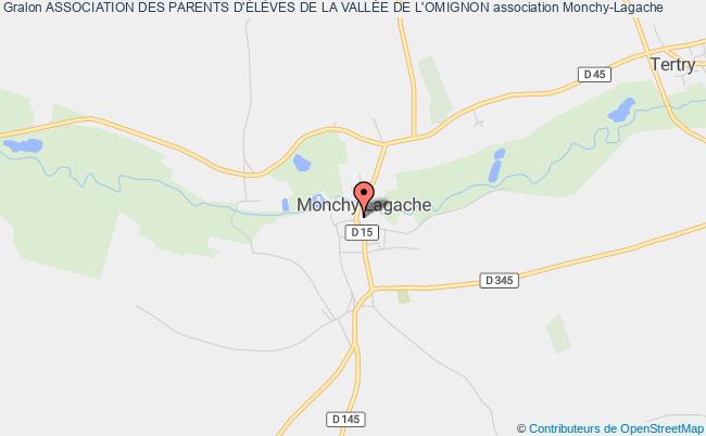 plan association Association Des Parents D'ÉlÈves De La VallÉe De L'omignon Monchy-Lagache