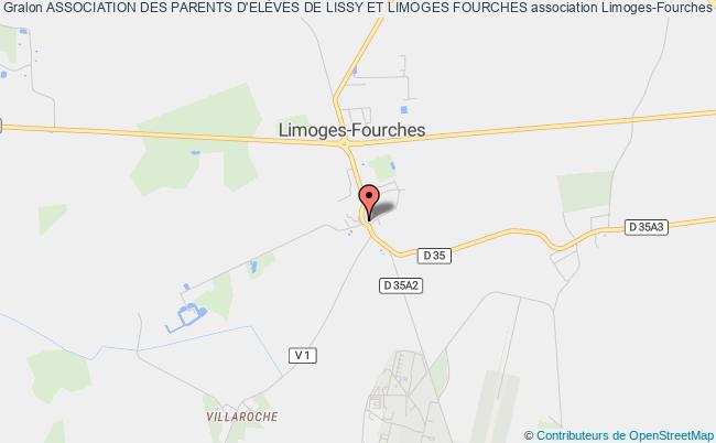plan association Association Des Parents D'elÈves De Lissy Et Limoges Fourches Limoges-Fourches