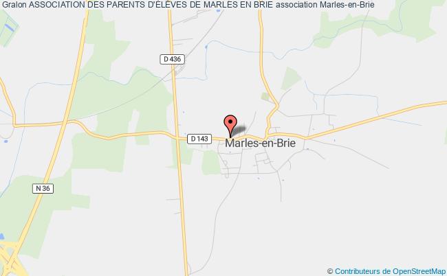 plan association Association Des Parents D'ÉlÈves De Marles En Brie Marles-en-Brie