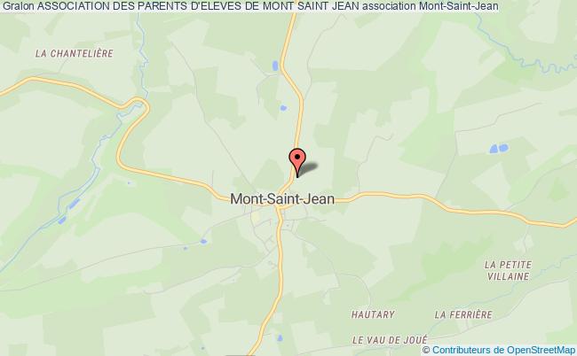 plan association Association Des Parents D'eleves De Mont Saint Jean Mont-Saint-Jean