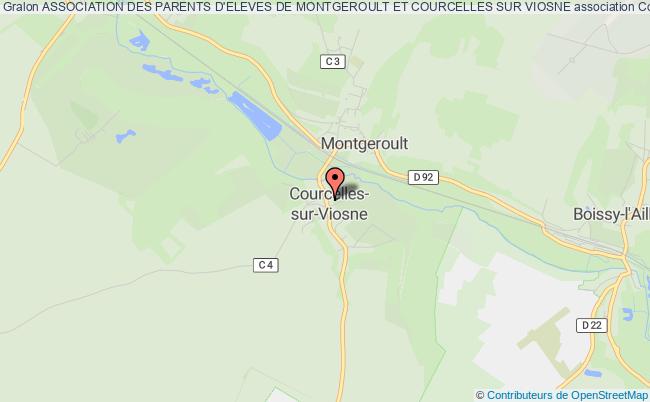 plan association Association Des Parents D'eleves De Montgeroult Et Courcelles Sur Viosne Courcelles-sur-Viosne