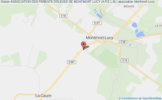 plan association Association Des Parents D'ÉlÈves De Montmort Lucy (a.p.e.l.m.) Montmort-Lucy