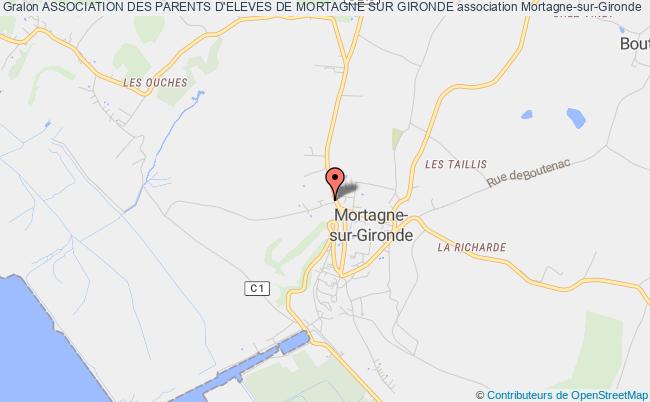 plan association Association Des Parents D'eleves De Mortagne Sur Gironde Mortagne-sur-Gironde