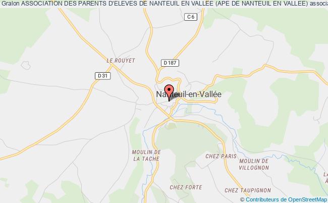 plan association Association Des Parents D'eleves De Nanteuil En Vallee (ape De Nanteuil En Vallee) Nanteuil-en-Vallée