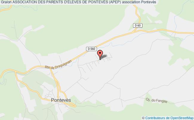 plan association Association Des Parents D'ÉlÈves De PontevÈs (apep) Pontevès