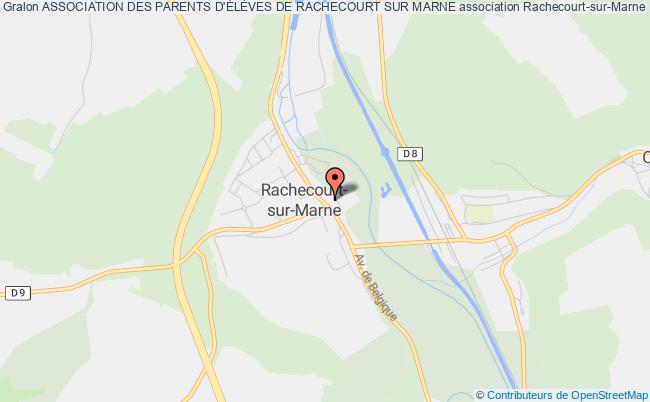 ASSOCIATION DES PARENTS D'ÉLÈVES DE RACHECOURT SUR MARNE