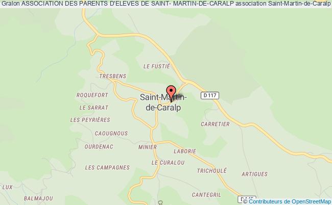 plan association Association Des Parents D'eleves De Saint- Martin-de-caralp Saint-Martin-de-Caralp