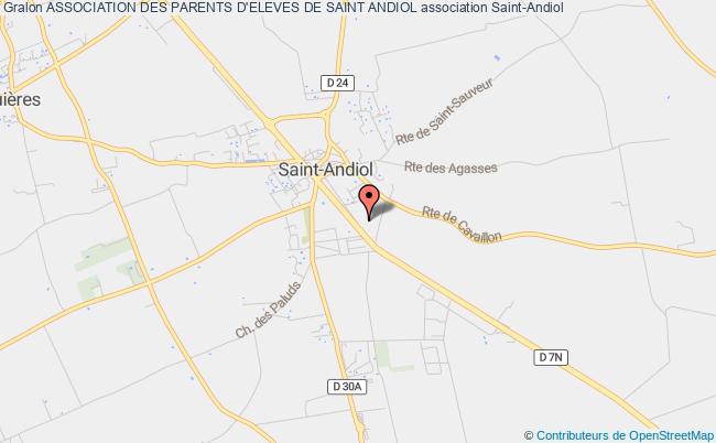 plan association Association Des Parents D'eleves De Saint Andiol Saint-Andiol