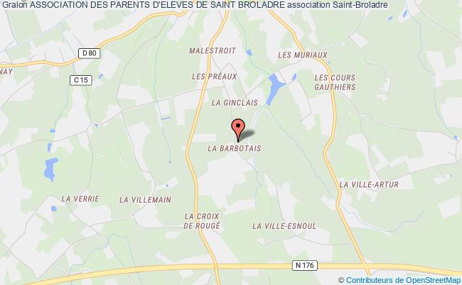 plan association Association Des Parents D'eleves De Saint Broladre Saint-Broladre