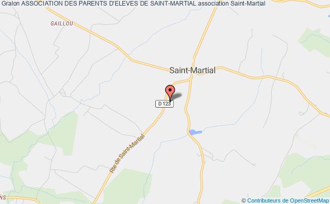 plan association Association Des Parents D'eleves De Saint-martial Saint-Martial