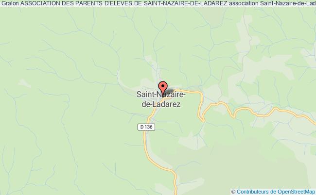 plan association Association Des Parents D'eleves De Saint-nazaire-de-ladarez Saint-Nazaire-de-Ladarez