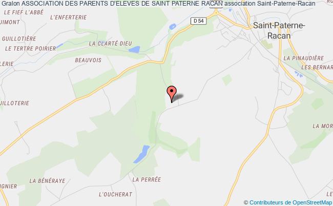 plan association Association Des Parents D'eleves De Saint Paterne Racan Saint-Paterne-Racan