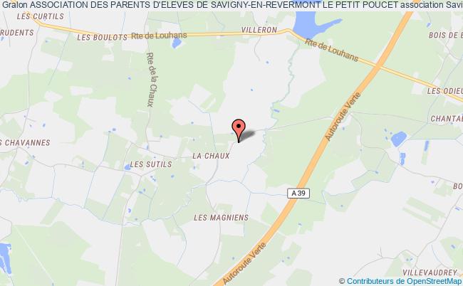 plan association Association Des Parents D'eleves De Savigny-en-revermont Le Petit Poucet Savigny-en-Revermont