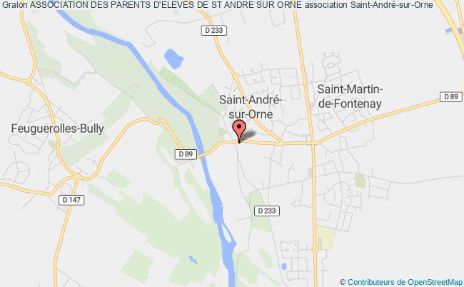 plan association Association Des Parents D'eleves De St Andre Sur Orne Saint-André-sur-Orne
