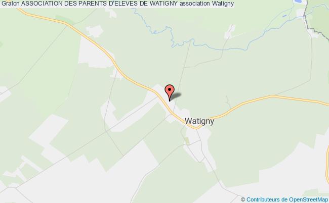 plan association Association Des Parents D'eleves De Watigny Watigny