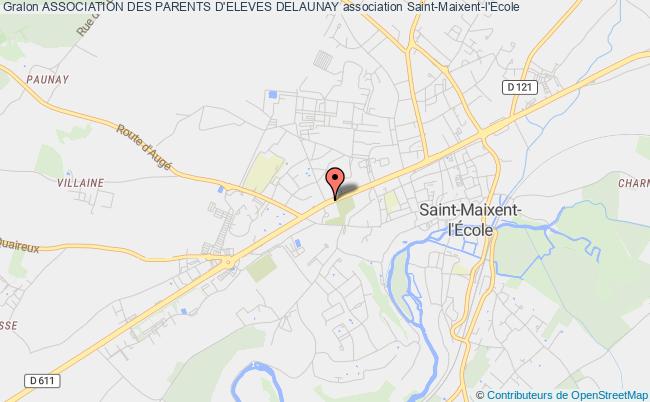 plan association Association Des Parents D'eleves Delaunay Saint-Maixent-l'École
