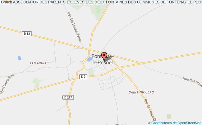 ASSOCIATION DES PARENTS D'ELEVES DES DEUX FONTAINES DES COMMUNES DE FONTENAY LE PESNEL VENDES ET TESSEL
