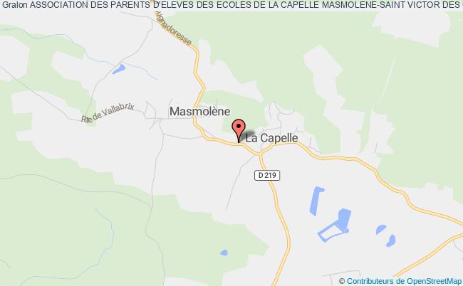 ASSOCIATION DES PARENTS D'ELEVES DES ECOLES DE LA CAPELLE MASMOLENE-SAINT VICTOR DES OULES ET FLAUX