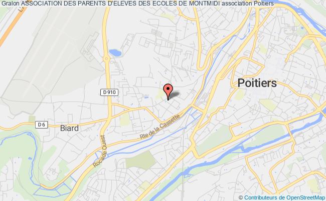 plan association Association Des Parents D'eleves Des Ecoles De Montmidi Poitiers