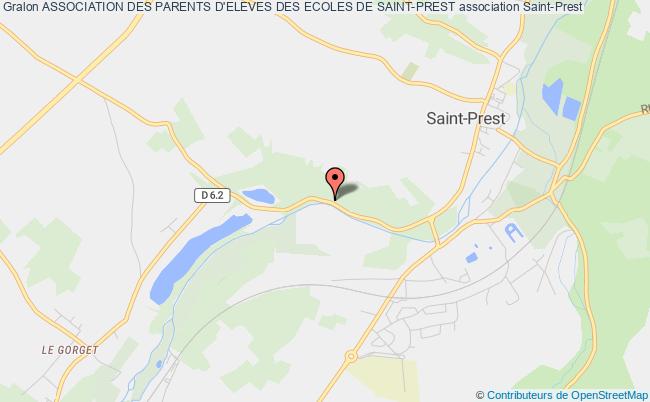 plan association Association Des Parents D'eleves Des Ecoles De Saint-prest Saint-Prest
